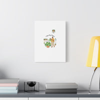 I Wet My Plants Canvas | Plant Parent Humor, Botanical Pun Wall Art