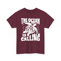 Gildan5000 | Unisex Sea Turtle "The Ocean Is Calling" Tee