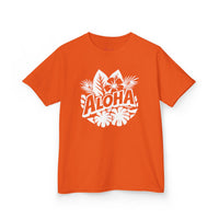 Gildan 5000B | Kids’ Aloha Tropical Vibes Graphic Tee – Fun Summer Style