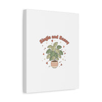 Single and Sassy Canvas, Matte Stretched | Anti‑Valentine, Funny Valentines Poster