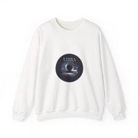 Libra Constellation Crewneck Sweatshirt | Zodiac Astrology, Cosmic Galaxy Shimmer
