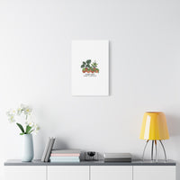 Plant Lady Canvas | Matte Stretched Botanical Pun Wall Art