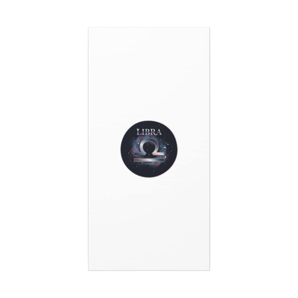 Libra Zodiac Canvas, Astrology Wall Art | Constellation Galaxy Print