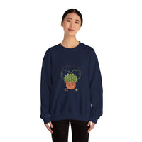 I Love You So Much I Can’t Leaf You Sweatshirt | Plant Parent Pun, Succulent Humor