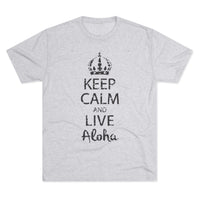 Next Level 6010 | Keep Calm and Live Aloha – Premium Unisex Comfort Tee