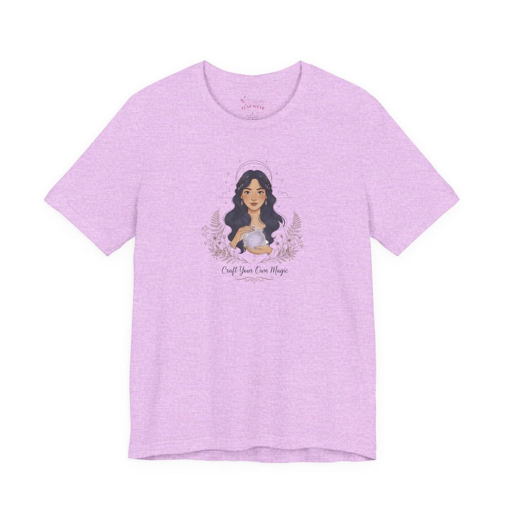 Bella+Canvas3001 | Craft Your Own Magic | Witchcore Aesthetic Unisex Cotton Tee