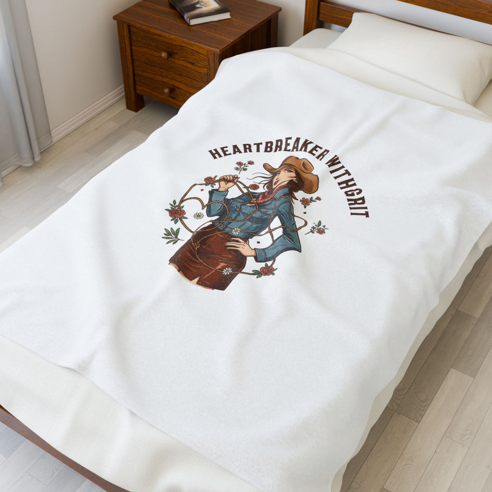 Premium Plush Velveteen Throw Blanket | Super Soft Sofa & Bed Throw