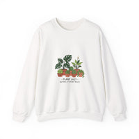 Plant Lady Sweatshirt | plant mom, succulent pun, sage cream botanical