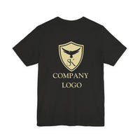 Unisex Jersey Short Sleeve Tee | Custom Company Logo T-shirts, Custom Design Sweatshirts, Personalized Logo Hoodies, Custom Double Sided Print Shirts, Custom Text Shirts