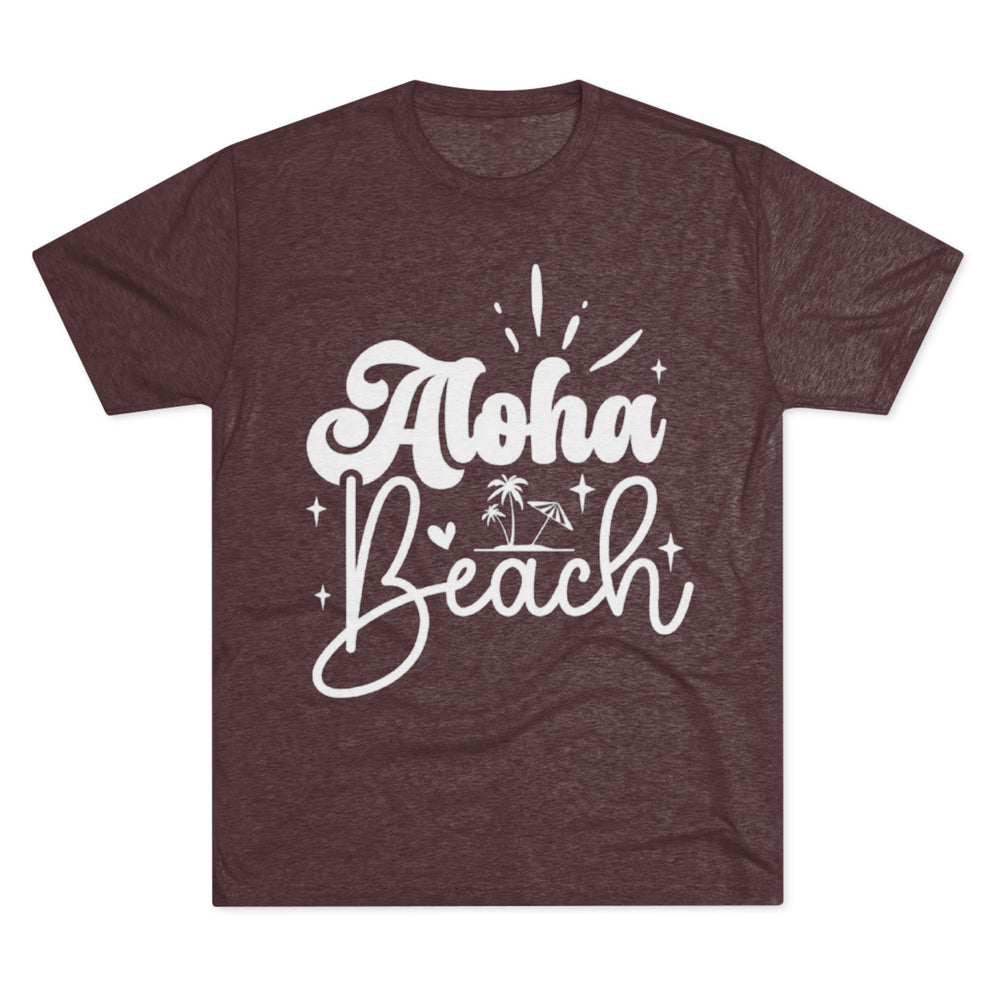 Next Level 6010 | Unisex Aloha Beach Vintage Inspired Unisex Tri-Blend Tee