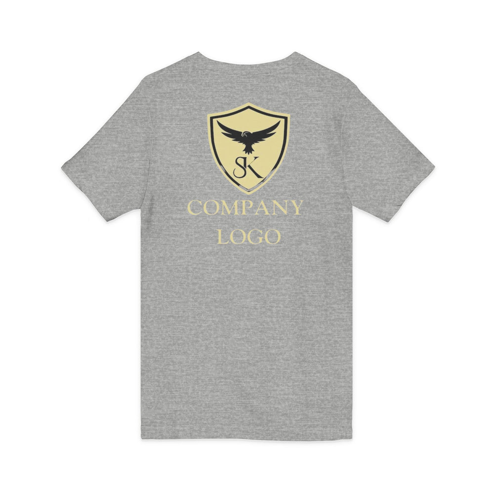 Unisex Jersey Short Sleeve V-Neck Tee