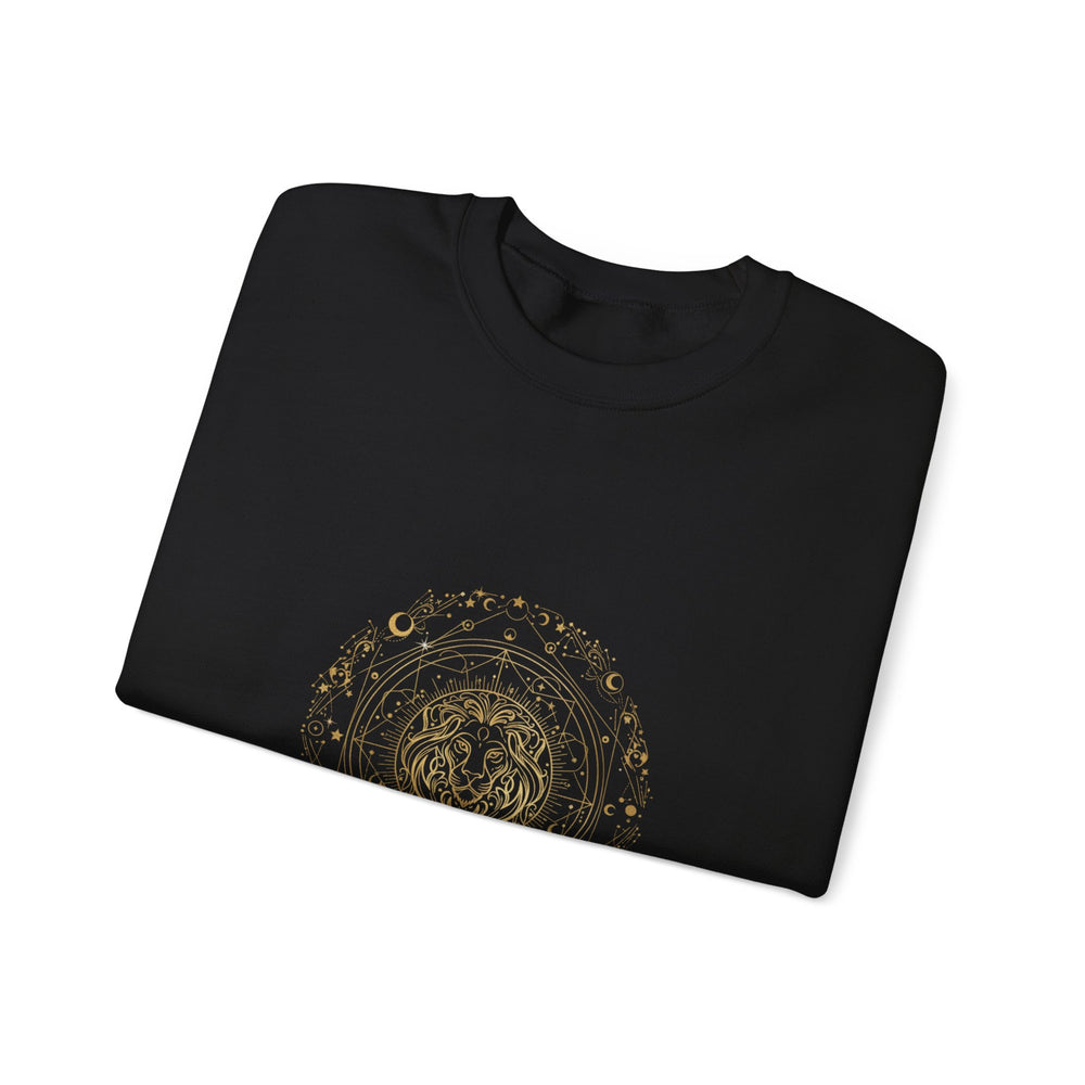 Zodiac Constellation Crest Sweatshirt | Astrological, Metallic Foil