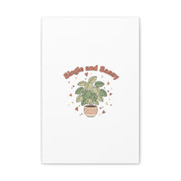 Single and Sassy Canvas, Matte Stretched | Anti‑Valentine, Funny Valentines Poster