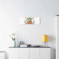 Plant-astic Pun Canvas | Stretched Matte Botanical Wall Art