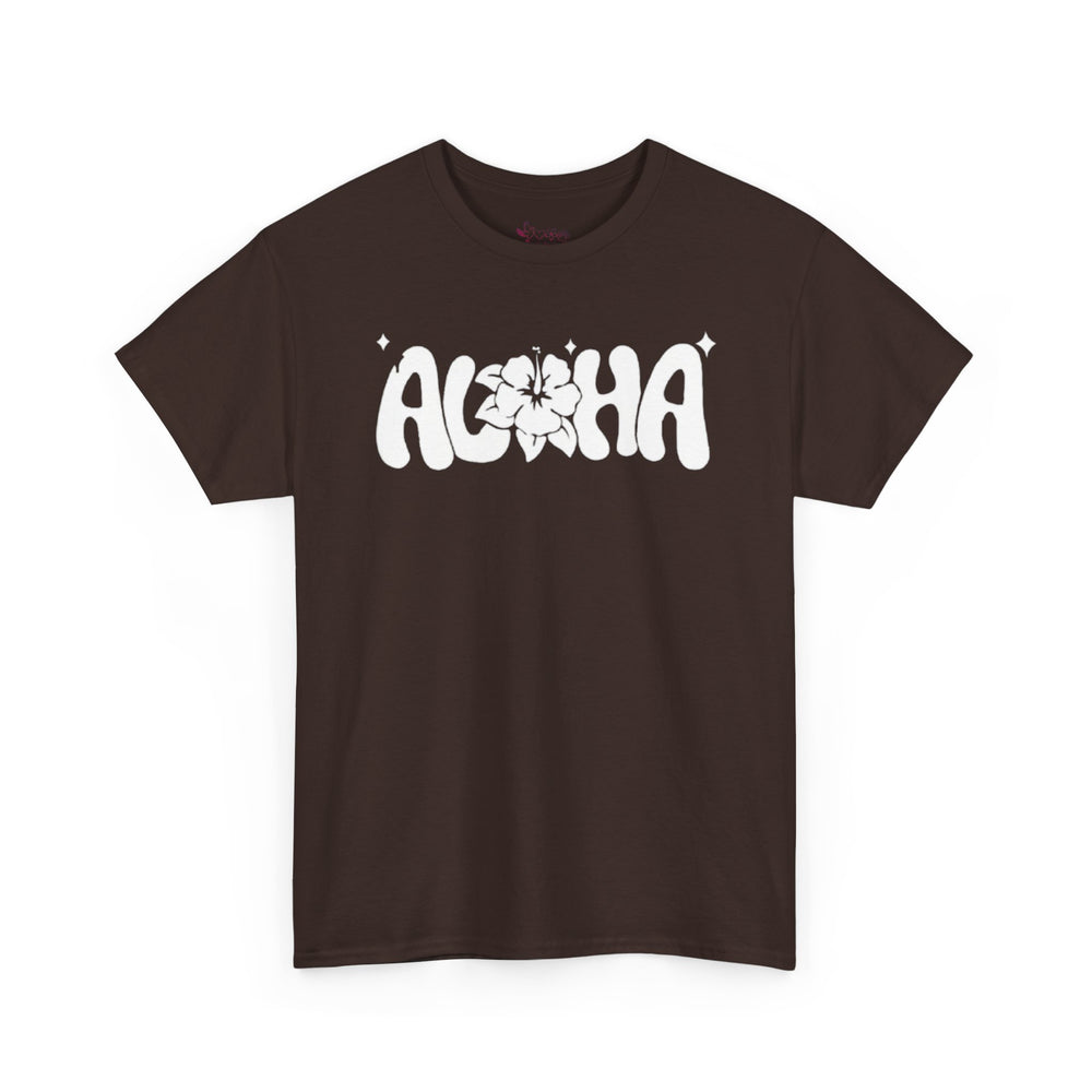 Gildan5000 | Unisex Retro Aloha Hibiscus Unisex Softstyle Tee