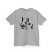 Gildan 5000B | Fun in the Sun Kids' Graphic T-Shirt - Organic Cotton Summer Tee