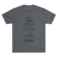 Next Level 6010 | Keep Calm and Live Aloha – Premium Unisex Comfort Tee