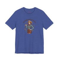 Bella+Canvas 3001 | Heartbreaker With Grit Tee | Western Valentine cowgirl, boot heart design