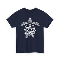 Gildan 5000 | Tribal Sea Turtle Unisex Softstyle Graphic Tee
