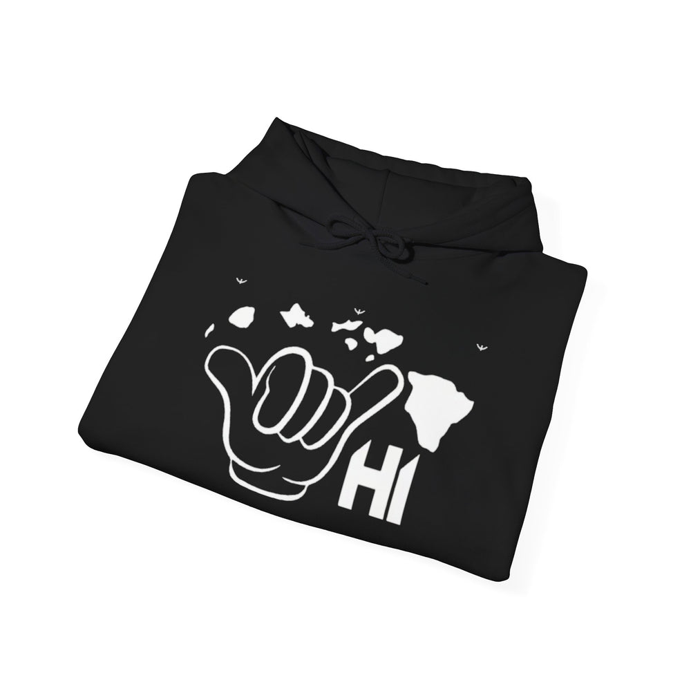 Gildan 18500 | Aloha Hawaii Shaka Hoodie – Unisex Pullover Sweatshirt