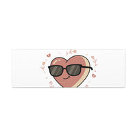 Single and Sassy Canvas | Anti Valentine Wall Art, Funny Valentine Poster