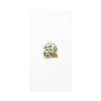 Can't Leaf You Alone Canvas | Plant Parent Humor, Sage Botanical Art