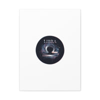 Libra Zodiac Canvas, Astrology Wall Art | Constellation Galaxy Print