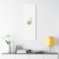 I Wet My Plants Canvas | Plant Parent Humor, Botanical Pun Wall Art