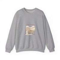 Cozy Winter micro-print sweatshirt | slow life minimalist, soft life