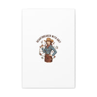 Matte Stretched Canvas — Custom Artwork & Photo Print, 1.25" Frame, Ready-to-Hang