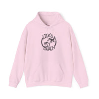 Gildan 18500 | COZY "Life's a Beach" Unisex Hoodie – Fun & Relaxed Beach Vibe Sweatshirt