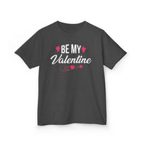 "Be My Valentine" Youth T-Shirt | Cute Heart & Arrow Graphic Tee for Kids | Boys & Girls School Holiday Top