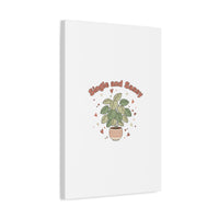 Single and Sassy Canvas, Matte Stretched | Anti‑Valentine, Funny Valentines Poster