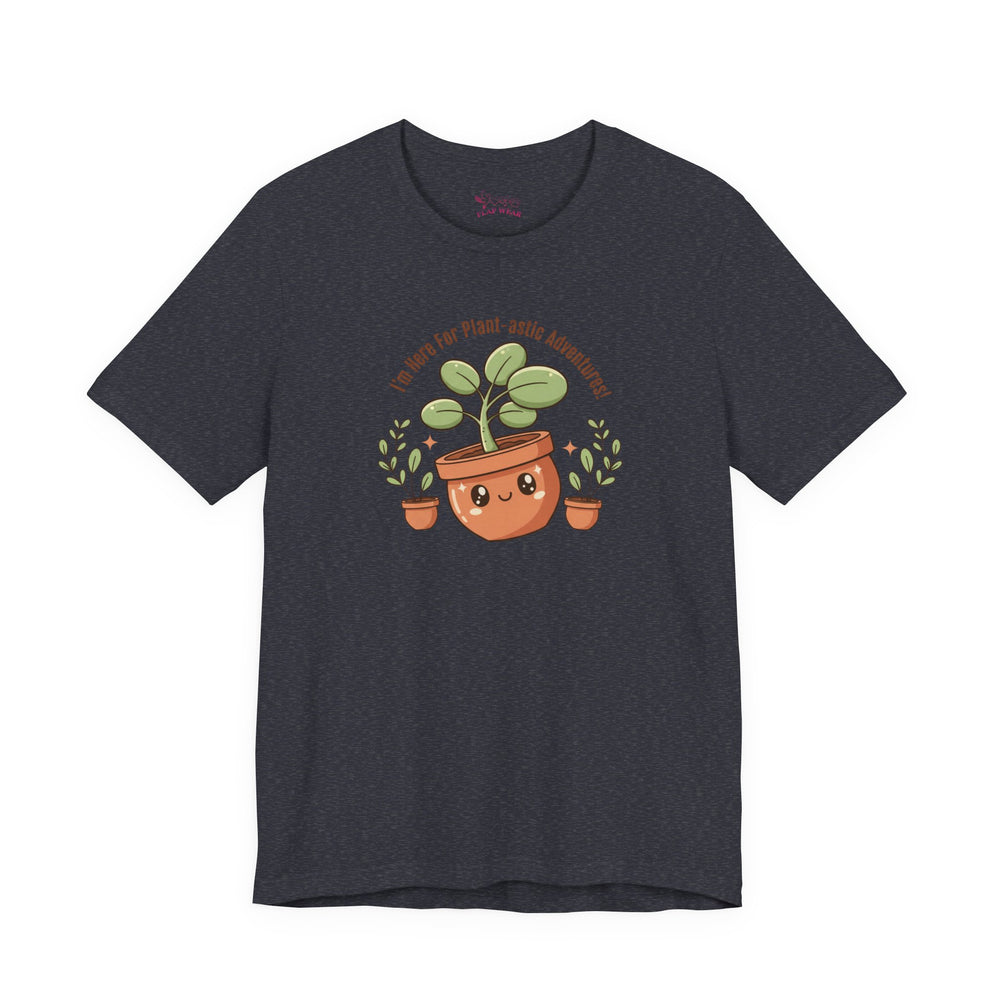 Bella+Canvas3001 | Plant-tastic Houseplant Pun Tee | Plant Mom Shirt, Succulent Pun