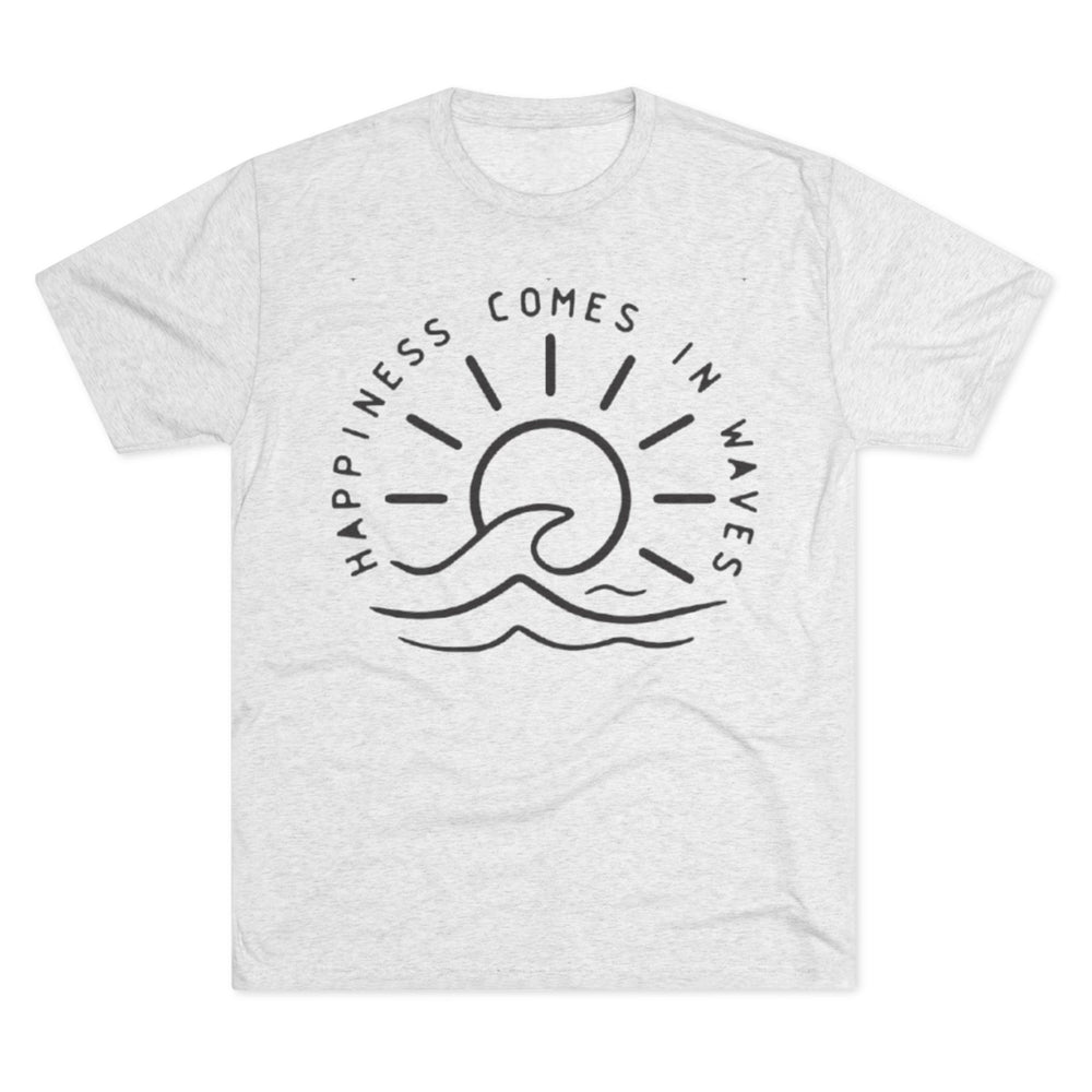 Next Level 6010 | Unisex Happiness Comes In Waves Unisex Graphic Tee