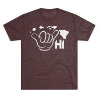 Next Level 6010 | Hawaii Island Vibes Shaka Sign Graphic Unisex T-Shirt