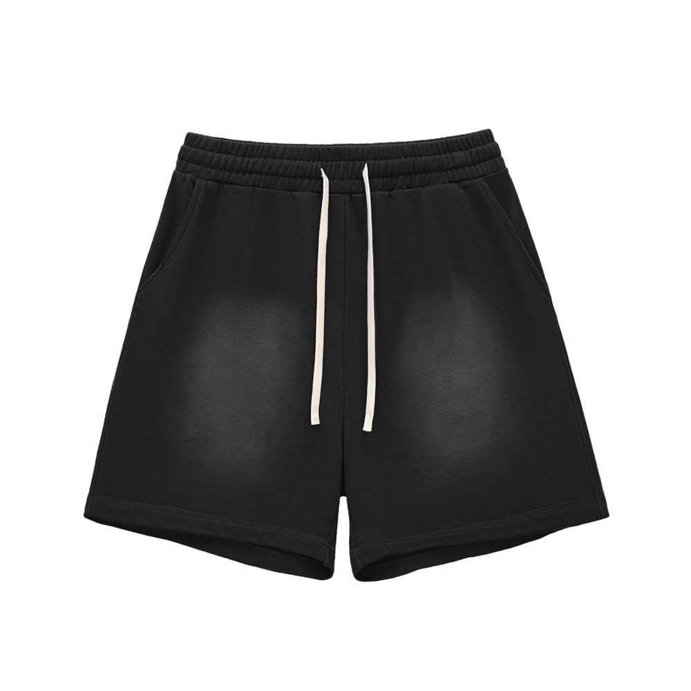 Sun Fade Raw Edge Cotton Shorts | shorts men,shorts women,shorts,short sleeve button down,short sleeve tops for women