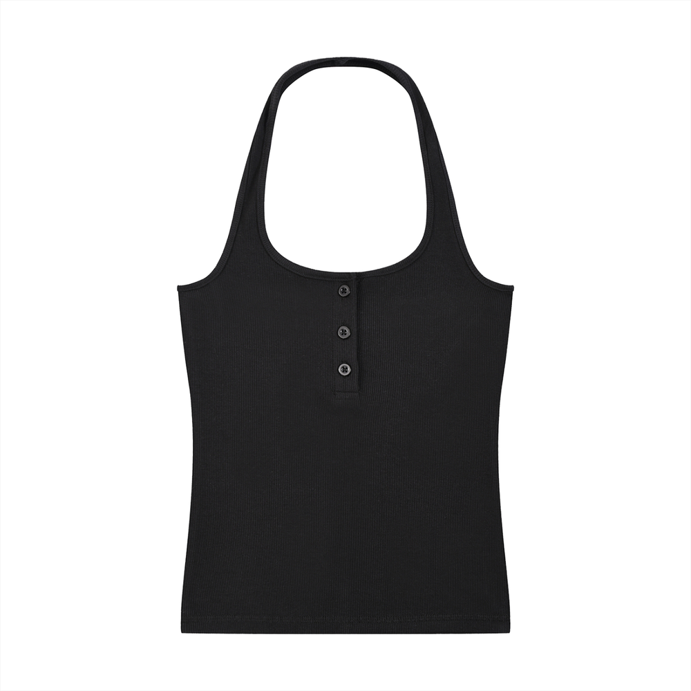 Women's Ribbed Henley Tank Top | tank top,tank top,tank tops women,tank top with built in bra,tank tops women y2k