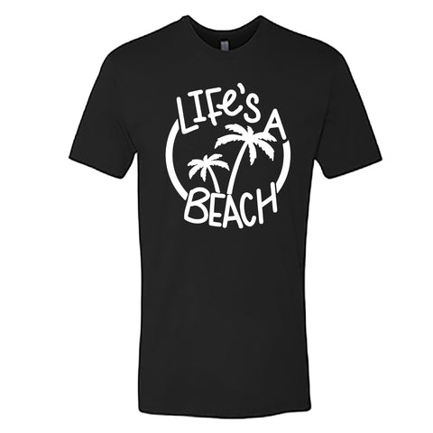 RELAXED "Life's a Beach" Men's T-Shirt – Soft & Cool Summer Tee