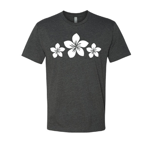CLASSIC Plumeria Flower Men's T-Shirt – Soft & Casual Hawaiian Tee