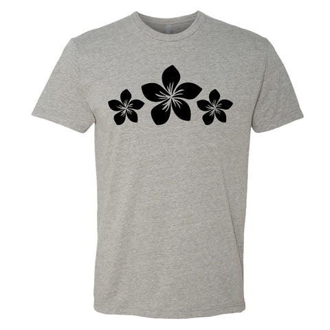 CLASSIC Plumeria Flower Men's T-Shirt – Soft & Casual Hawaiian Tee