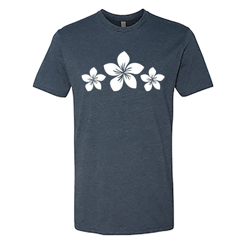 CLASSIC Plumeria Flower Men's T-Shirt – Soft & Casual Hawaiian Tee