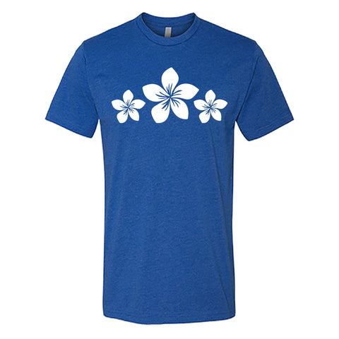 CLASSIC Plumeria Flower Men's T-Shirt – Soft & Casual Hawaiian Tee