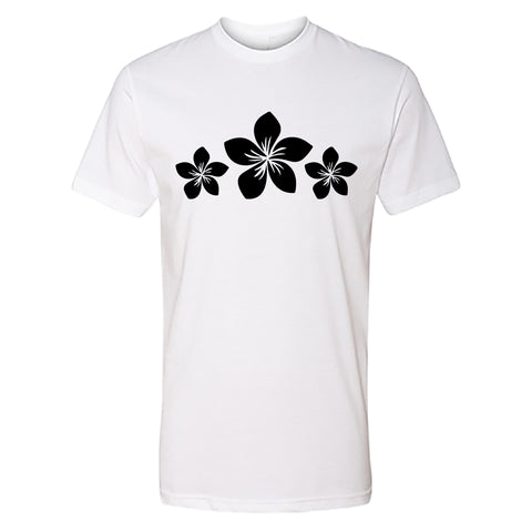 CLASSIC Plumeria Flower Men's T-Shirt – Soft & Casual Hawaiian Tee