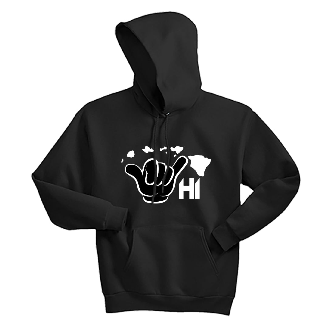 Aloha Hawaii Shaka Hoodie – Unisex Pullover Sweatshirt