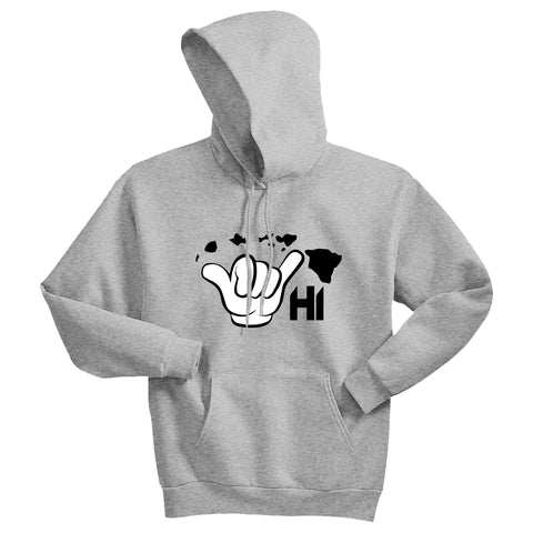 Aloha Hawaii Shaka Hoodie – Unisex Pullover Sweatshirt