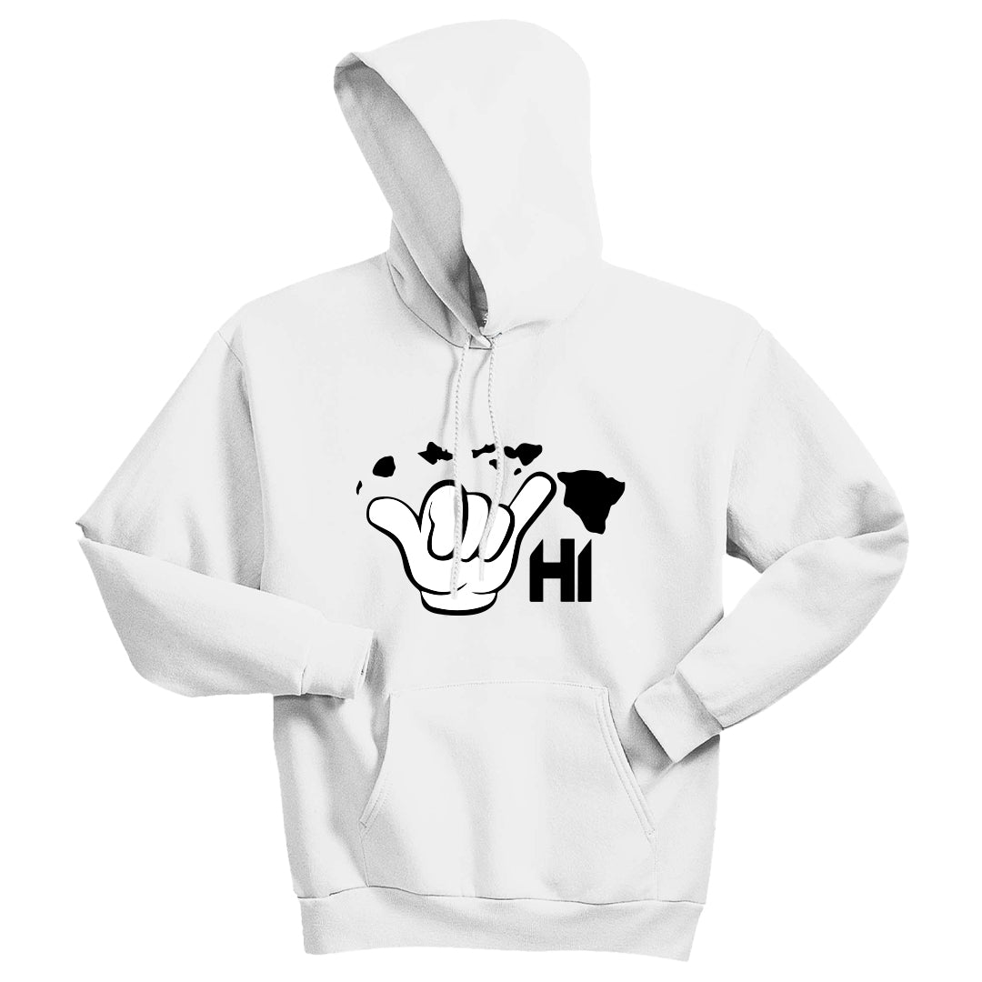 Aloha Hawaii Shaka Hoodie – Unisex Pullover Sweatshirt