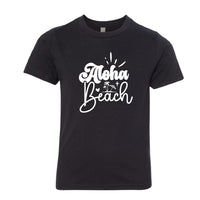 Youth Aloha Beach Graphic T-Shirt – Tropical Hawaii-Inspired Tee