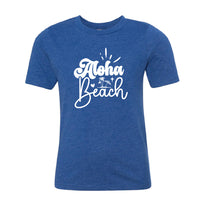 Youth Aloha Beach Graphic T-Shirt – Tropical Hawaii-Inspired Tee