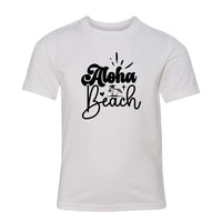 Youth Aloha Beach Graphic T-Shirt – Tropical Hawaii-Inspired Tee